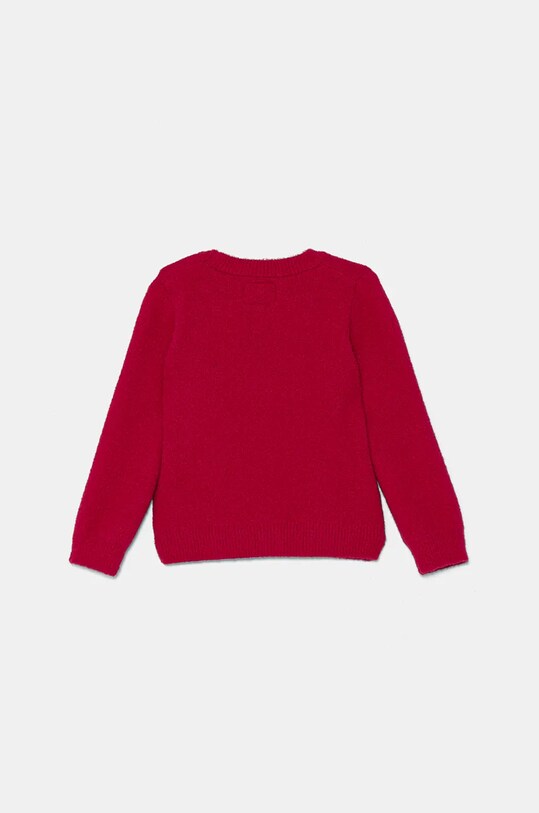 Дитячий кардиган Guess K4BR04.Z3220.9BYH бордо AW24