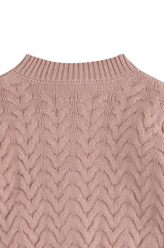 Donsje kardigan wełniany dziecięcy Zinne Cardigan 4085900.98.128 różowy