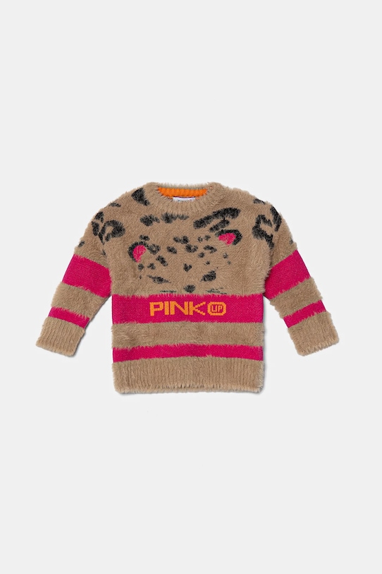 Дитячий светр Pinko Up інші бежевий F4PIBGJP128