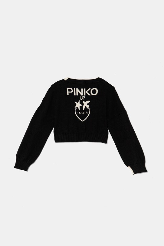 Детский кардиган Pinko Up F4PIJGCA086 чёрный AW24