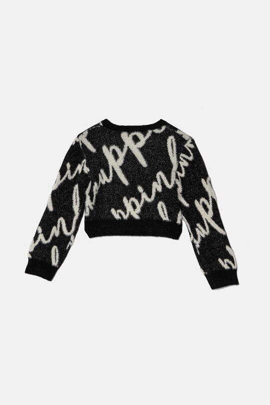 Дитячий светр Pinko Up F4PIJGJP019 чорний AW24