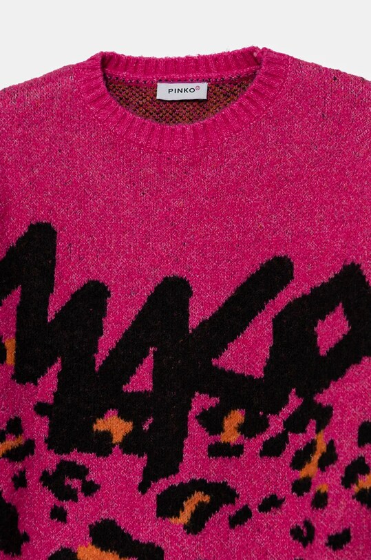 Девочка Детский свитер Pinko Up F4PIJGJP043 розовый