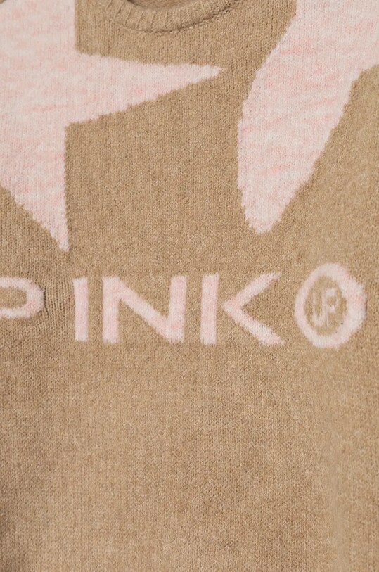 Fete Pinko Up pulover copii F4PIJGJP079 bej