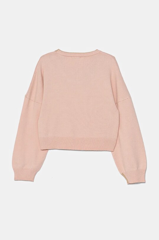 Pinko Up pulover copii F4PIJGJP087 roz AW24