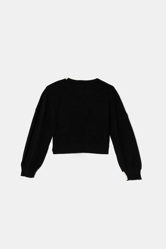 Detský sveter Pinko Up F4PIJGJP087 čierna AW24