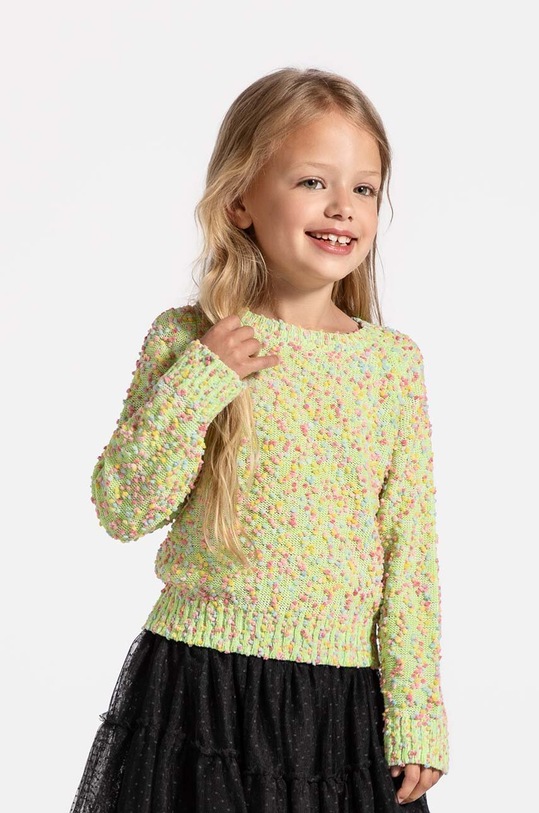 Coccodrillo pulover copii cu modele galben ZC4172101CGK