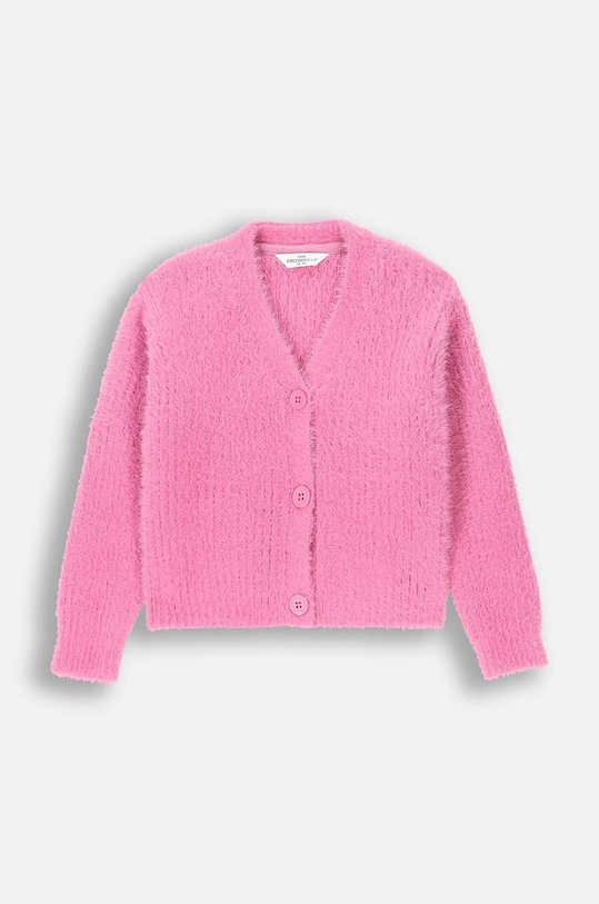 Coccodrillo cardigan copii ZC4172201MGK roz AW24
