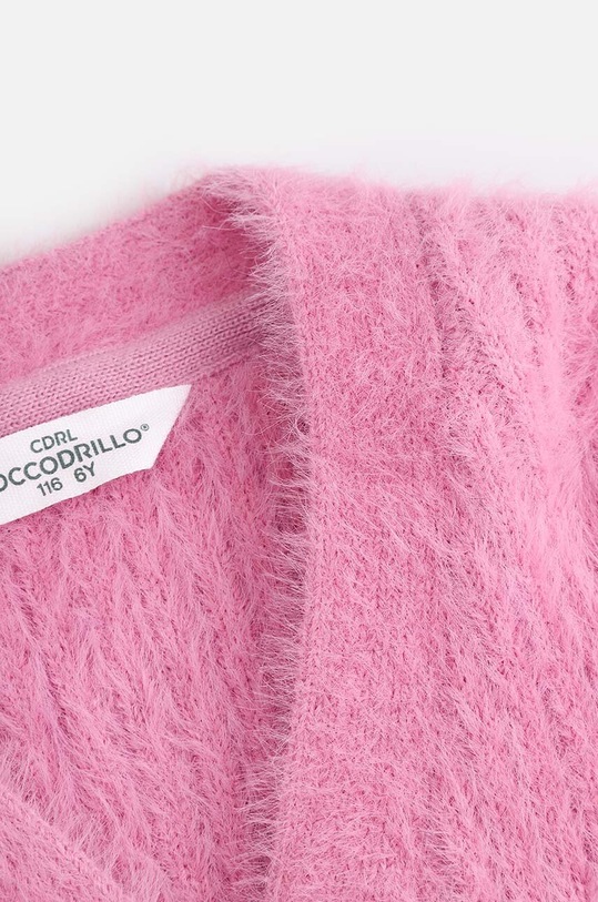 Coccodrillo cardigan copii roz ZC4172201MGK