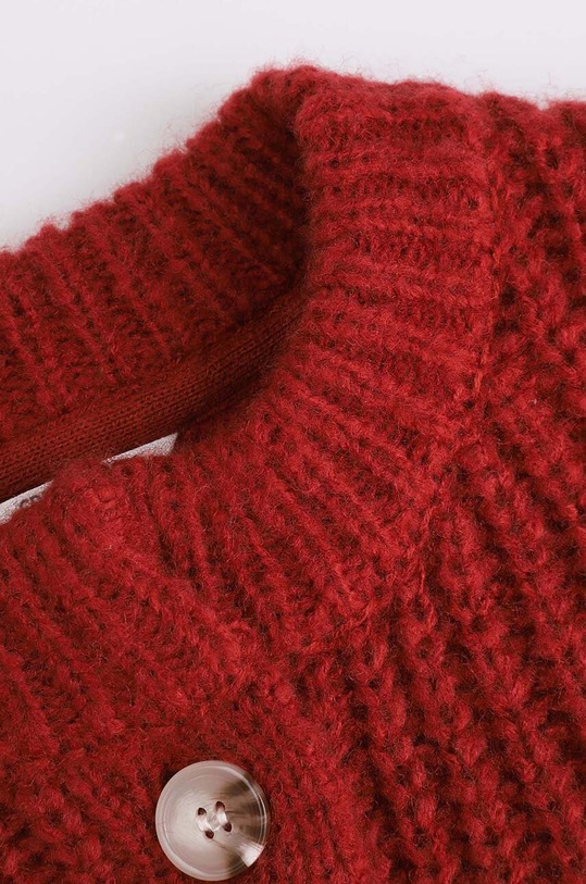 Dziewczynka Coccodrillo kardigan dziecięcy ZC4172201RGJ bordowy