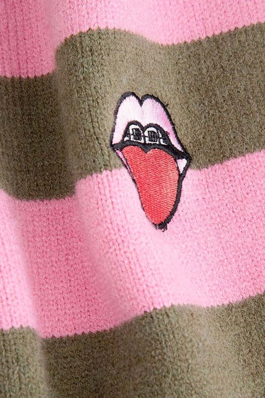 Coccodrillo sweter dziecięcy różowy ZC4172102MGJ