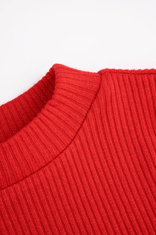 Fete Coccodrillo pulover copii ZC4172101EJG rosu