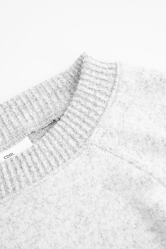 DÍVKA Dětský svetr Coccodrillo ZC4172104EPG šedá