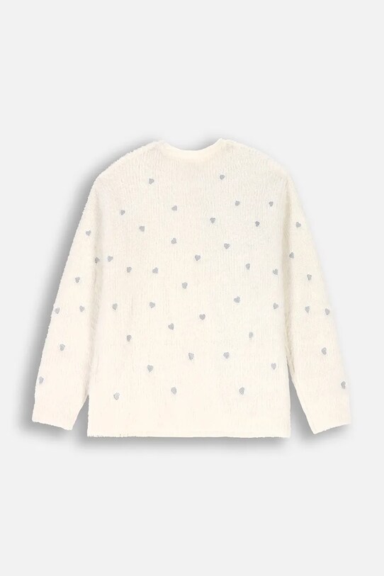 Dziewczynka Coccodrillo sweter dziecięcy ZC4172102EPG biały
