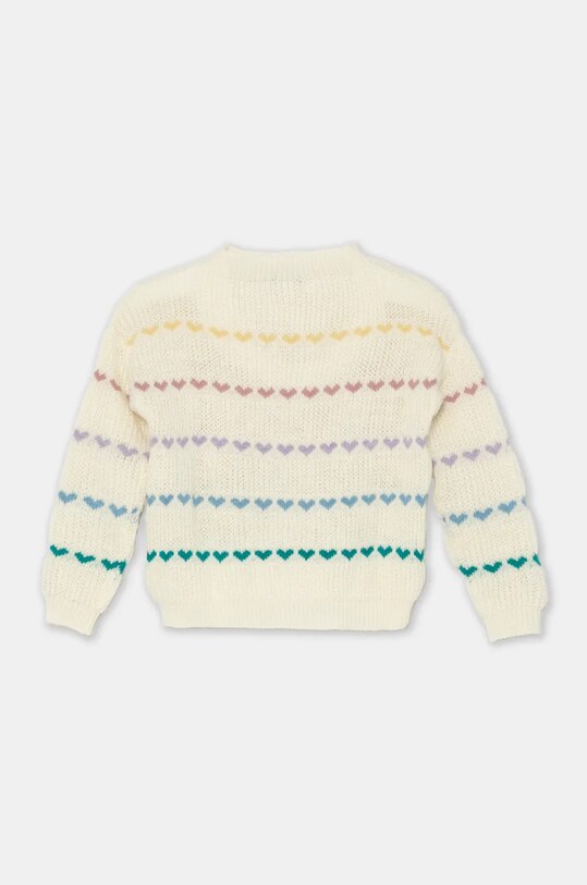 United Colors of Benetton pulover pentru copii din amestec de lana 1076Q106V.G.Seasonal bej AW24