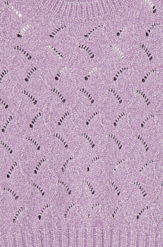 Девочка Детский свитер United Colors of Benetton 16CLG100O.P.Seasonal фиолетовой