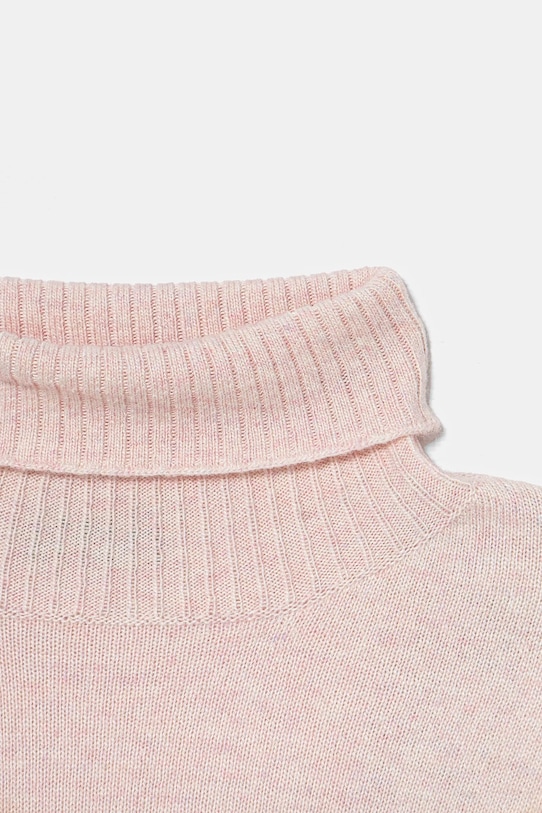 Девочка Детский свитер с примесью шерсти United Colors of Benetton 106WC200G.G.Seasonal розовый