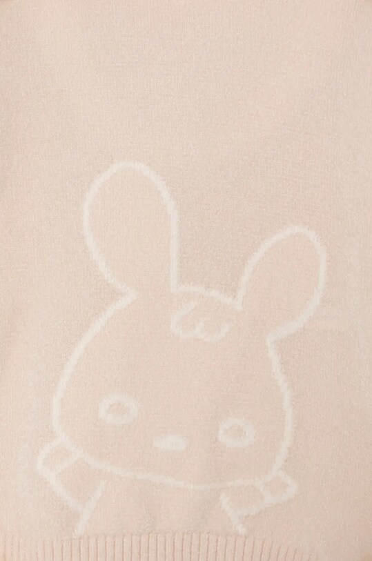 Dziewczynka United Colors of Benetton sweter niemowlęcy 16AKA1017.G.W.Seasonal beżowy