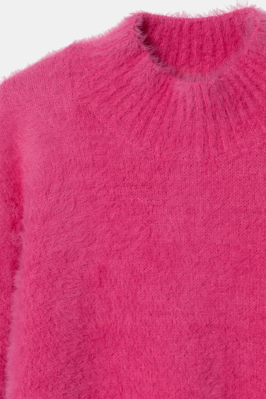 Lány United Colors of Benetton gyerek pulóver 19BAC200I.G.Seasonal rózsaszín