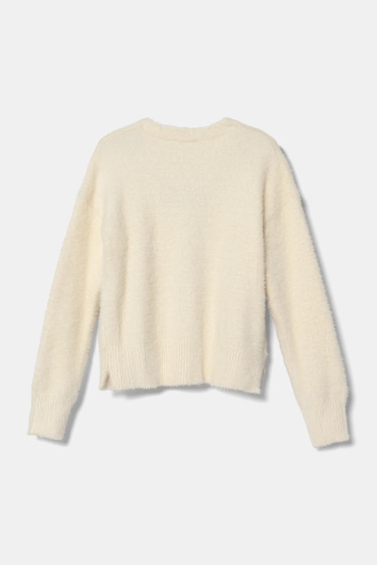 Дитячий светр United Colors of Benetton 19BAC601L.G.Seasonal бежевий AW24