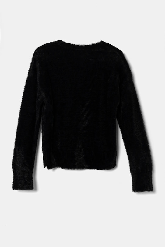 United Colors of Benetton sweter dziecięcy 19BAC601L.G.Seasonal czarny AW24