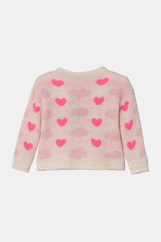 Детский свитер с примесью шерсти United Colors of Benetton 106QH102H.P.Seasonal бежевый AW24