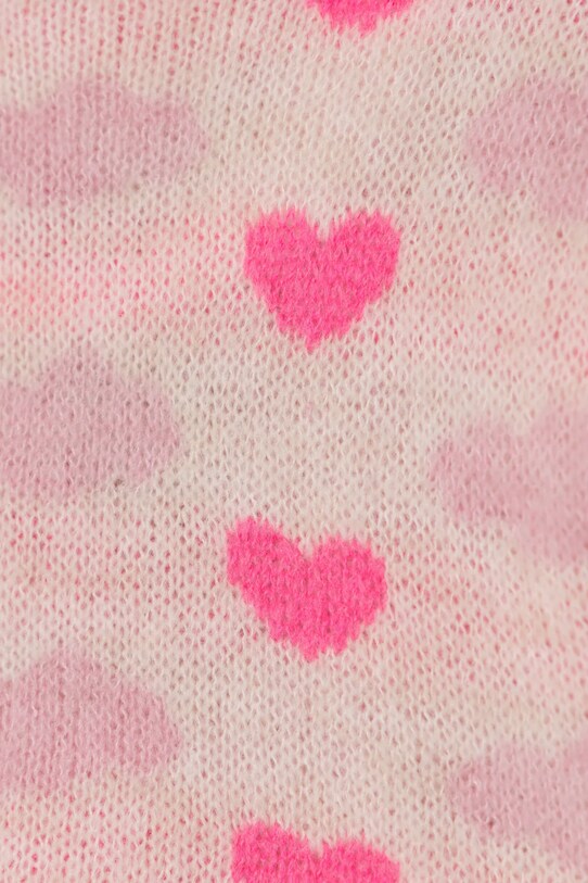 Девочка Детский свитер с примесью шерсти United Colors of Benetton 106QH102H.P.Seasonal бежевый