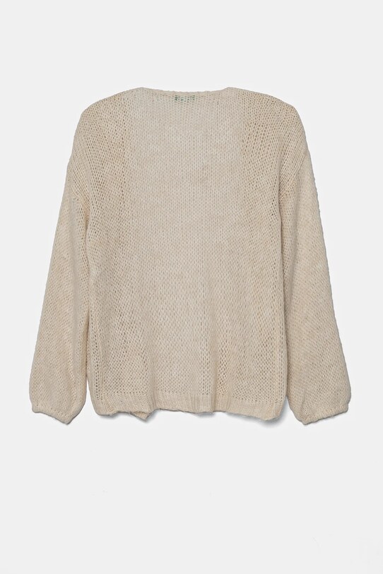 Кардиган с примесью шерсти United Colors of Benetton 136QC601M.G.Seasonal бежевый AW24