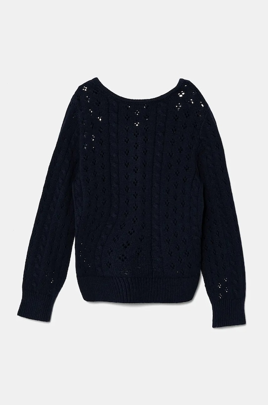 Abercrombie & Fitch cardigan copii KI250.4088 bleumarin AW24