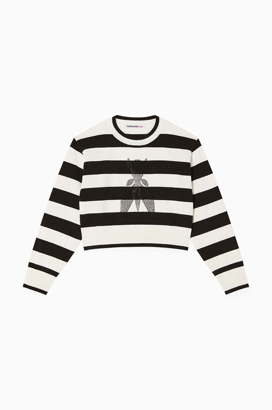 Дитячий светр Patrizia Pepe K202 7K0048 чорний AW24