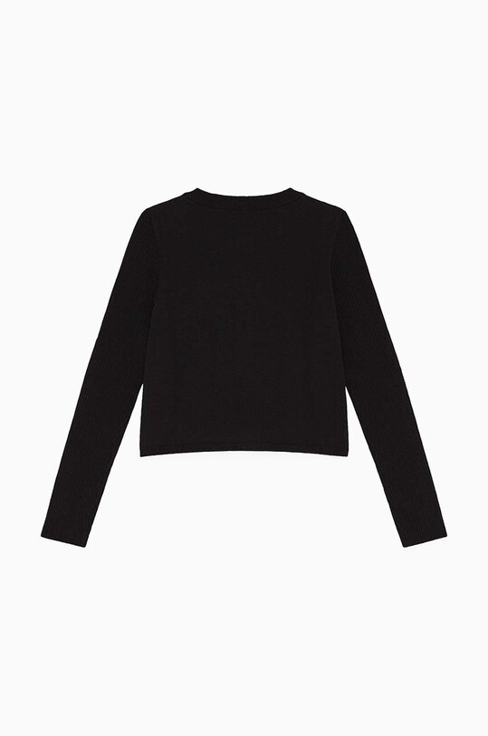 Дитячий кардиган Patrizia Pepe K9G3 7K0051 чорний AW24