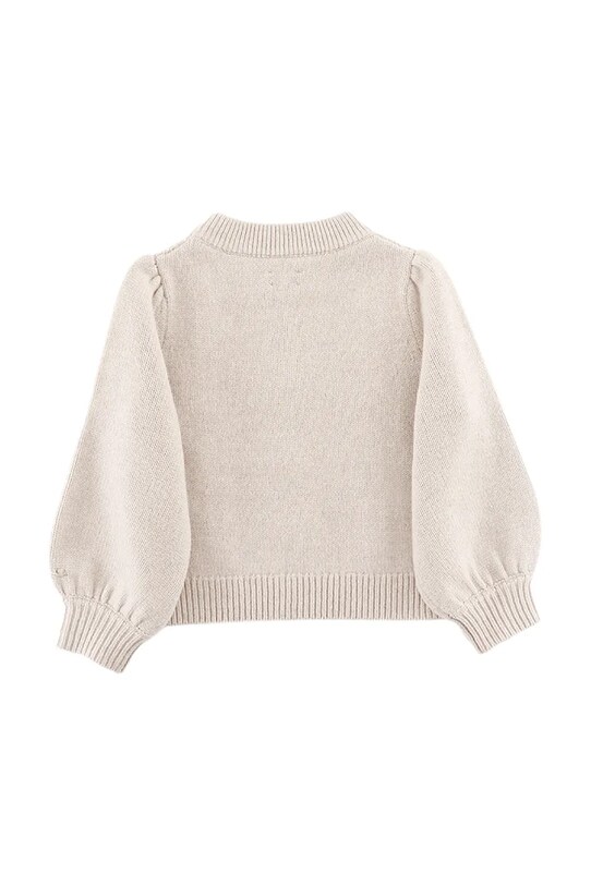 Девочка Детский шерстяной свитер Donsje Denna Merino Wool Sweater Bunny 4090701.56.92 бежевый
