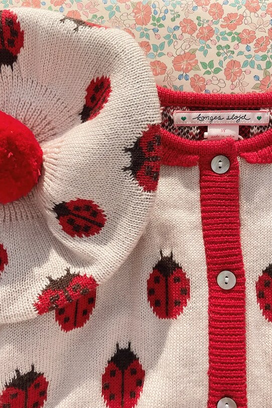 Παιδική μάλλινη ζακέτα Konges Sløjd BELOU KNIT CARDIGAN KS102221