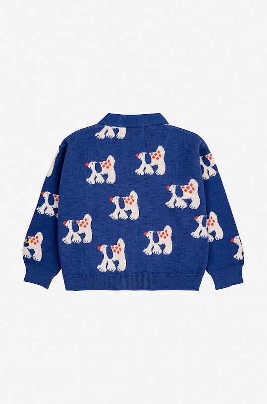 Κοριτσίστικα Βρεφική βαμβακερή ζακέτα Bobo Choses Fairy Dog 224AB088 σκούρο μπλε