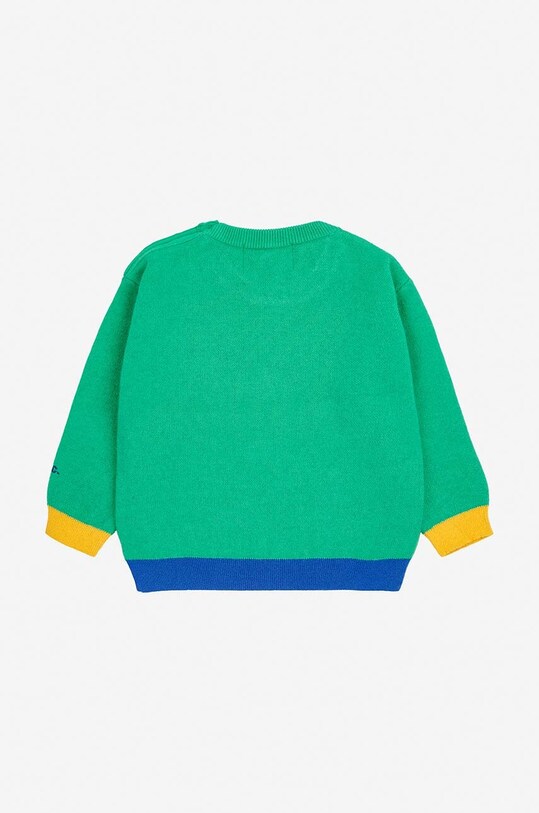 Мальчик Свитер для младенцев Bobo Choses Hungry Squirrel 224AB090 зелёный