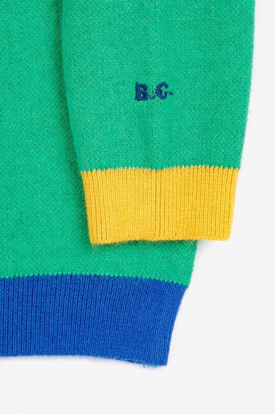 Bobo Choses pulover bebe Hungry Squirrel 224AB090 verde