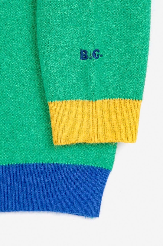 Свитер для младенцев Bobo Choses Hungry Squirrel 224AB090 зелёный