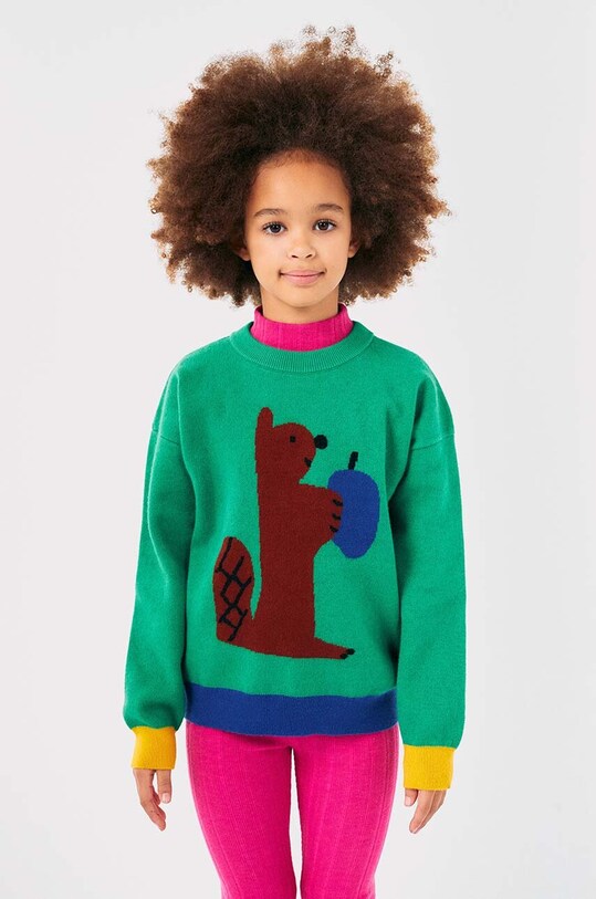 Дитячий светр Bobo Choses Hungry Squirrel 224AC117