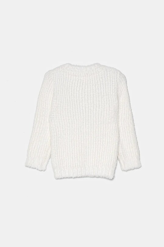 Παιδικό πουλόβερ από μείγμα μαλλιού Jamiks RIGNOR RIGNOR.Sweterek.JZH391 λευκό AW24