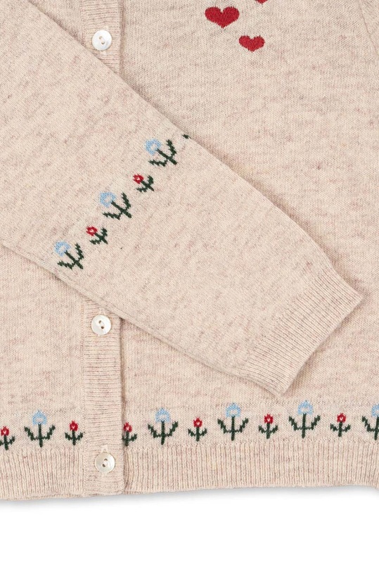 Dětský vlněný kardigan Konges Sløjd ELI KNIT CARDIGAN KS101493