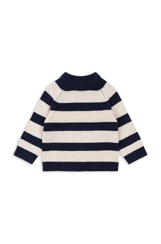 Детский шерстяной свитер Konges Sløjd VITU KNIT BLOUSE шерсть тёмно-синий KS101728