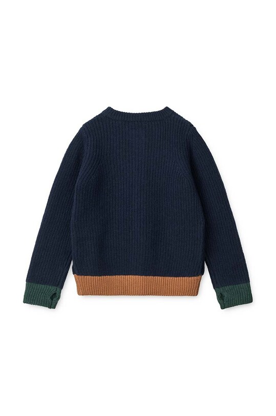 Κοριτσίστικα Παιδική μάλλινη ζακέτα Liewood Tiago Knit Cardigan LW19166 σκούρο μπλε