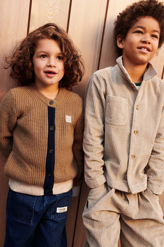 Liewood cardigan de lână pentru copii Tiago Knit Cardigan LW19166