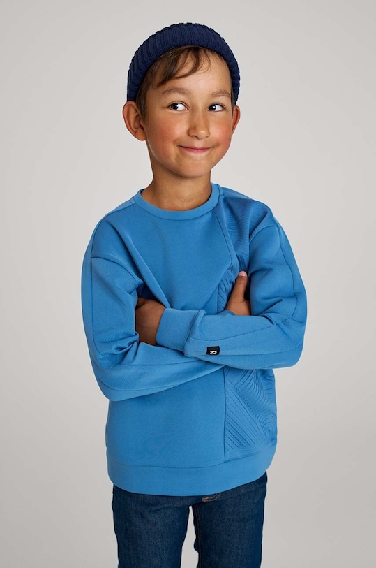 Reima bluza copii Letkein uni albastru 5200308B.9BYH