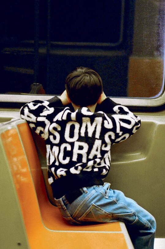 Мальчик Детский свитер Marc Jacobs W60313.156 чёрный