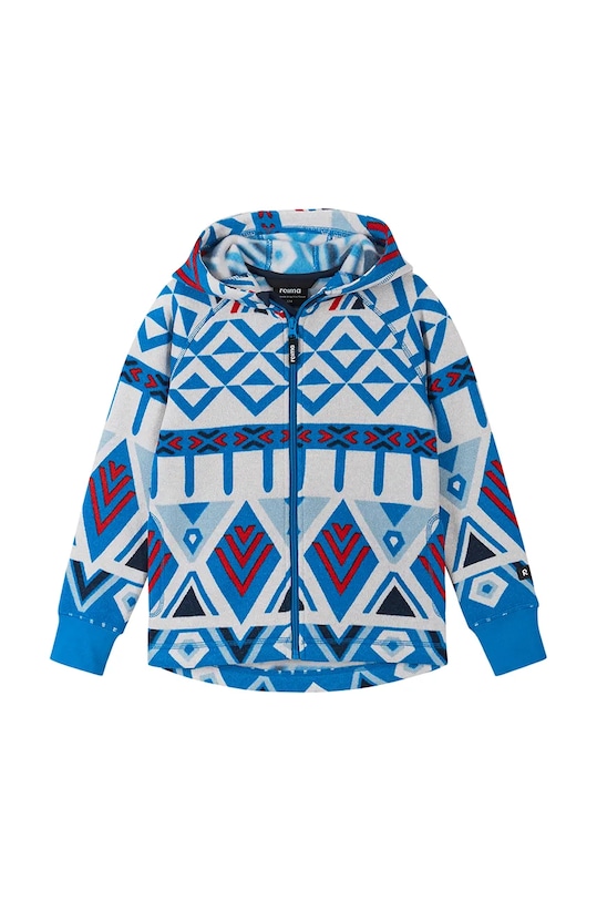 Dětská mikina Reima Northern s kapucí modrá 5200044A.9BYH