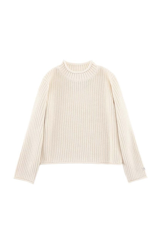 Dětský bavlněný svetr Donsje Liella Sweater 4087300. bílá AW24