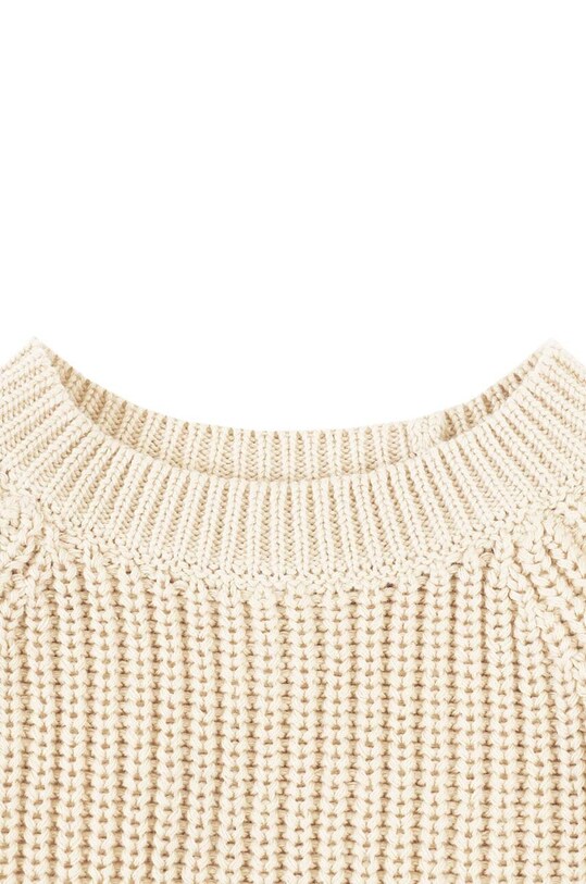Хлопковый свитер для младенцев Donsje Jade Sweater бежевый 4090200.