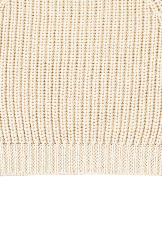 Pamučni pulover za bebe Donsje Jade Sweater 4090200. bež