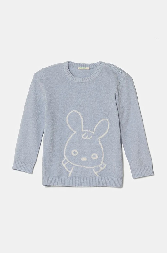 United Colors of Benetton pulover bebe uni albastru 16AKA1017.W.Seasonal