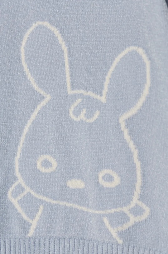 Băieți United Colors of Benetton pulover bebe 16AKA1017.W.Seasonal albastru